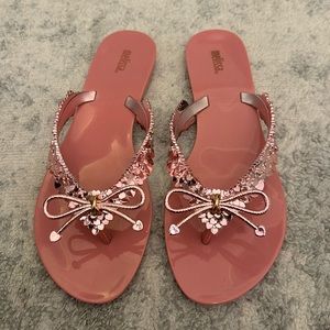 Brand new Melissa jelly flip flop sandal size 38